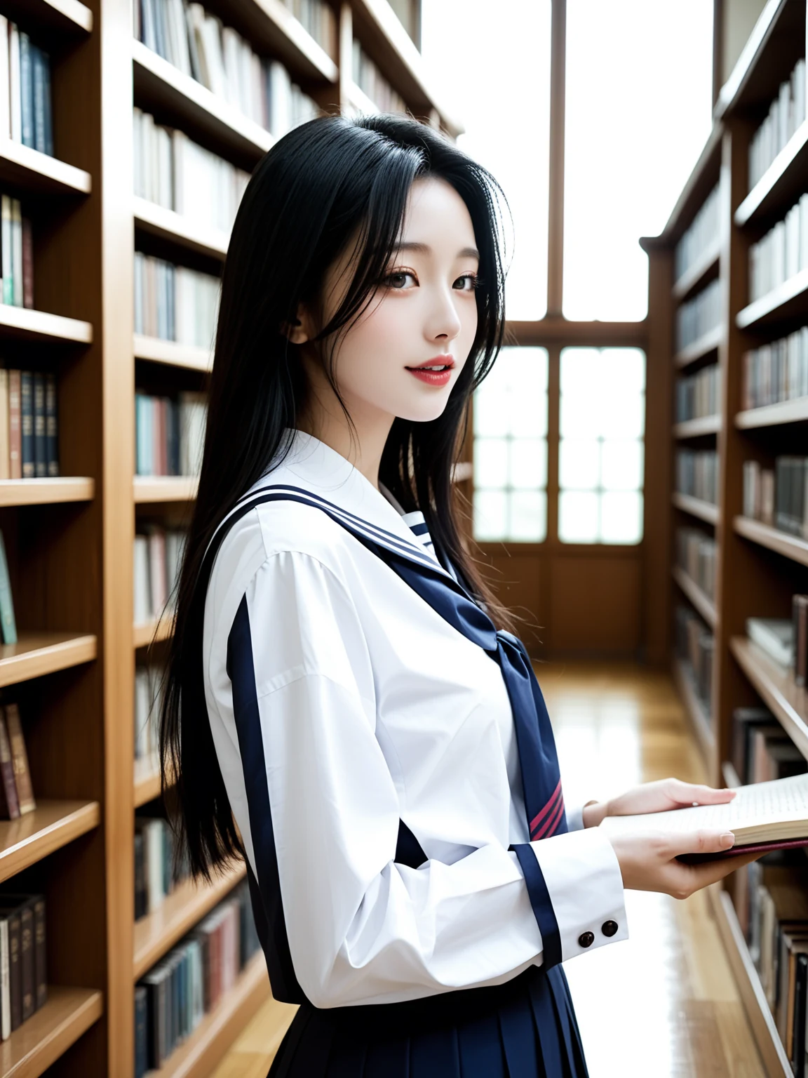 Hot: Schoolgirl Library Seduction — Free AI Porn 28 Pics (18+) 2/28